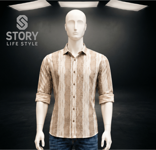 Casual Shirt (Long Sleeved - Multi Print)