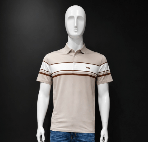 Polo T-Shirt (Striped)