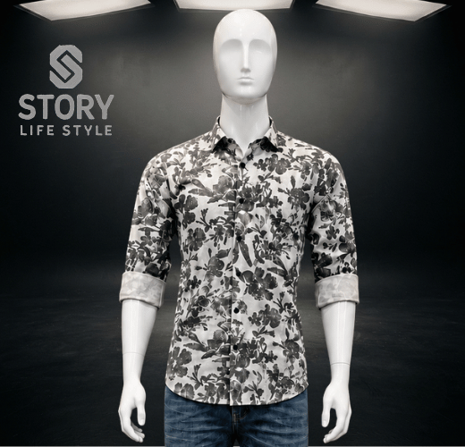 Casual Shirt (Long Sleeved - Multicolor)