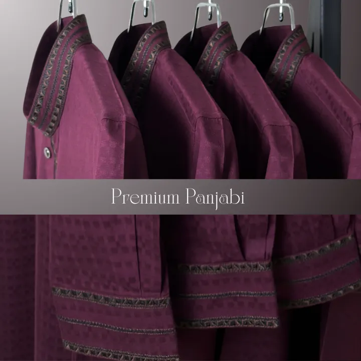 Long Panjabi Kurta for Men All Season Premium